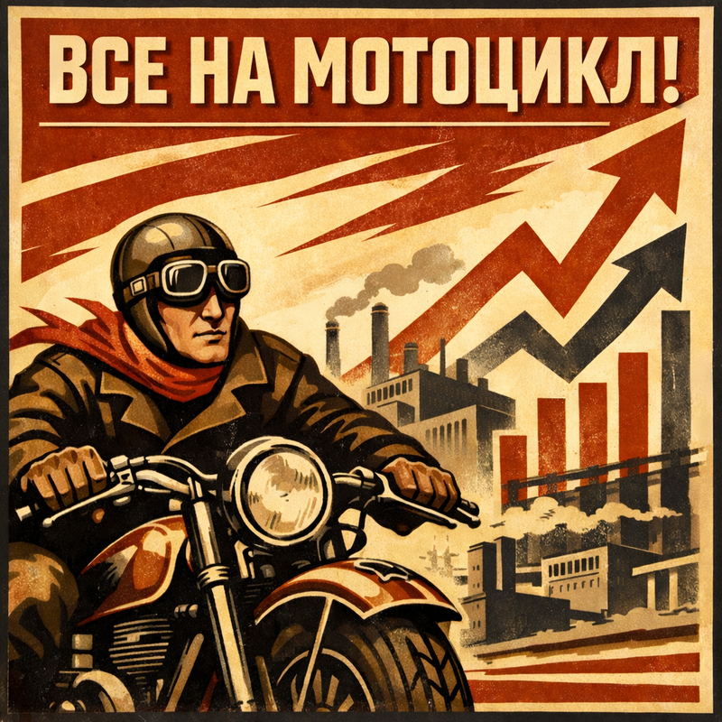 Все на мотоцикл!